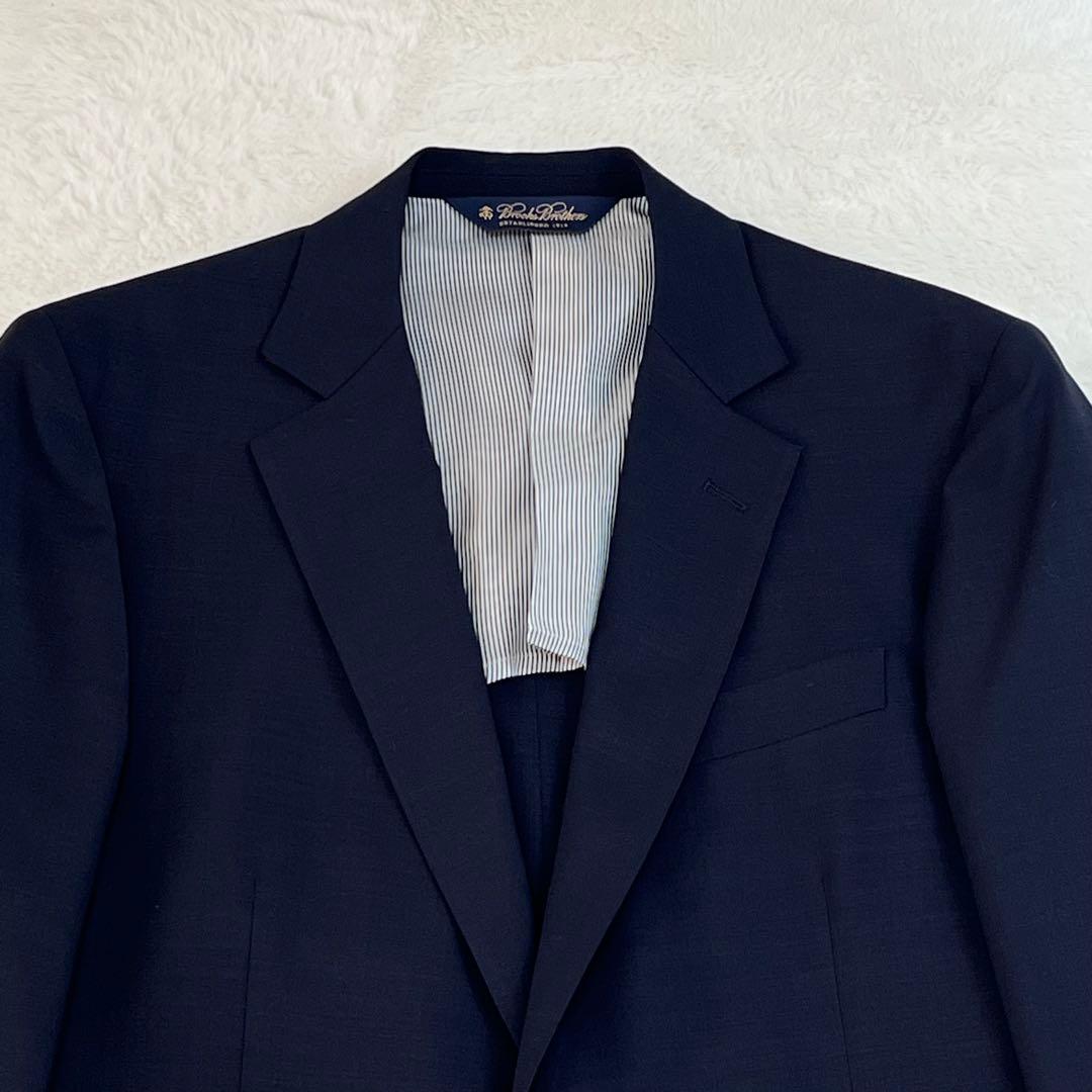 ブルックスブラザーズ　COOL ジャケット　ブレザー　ロゴ　ブロンズボタン