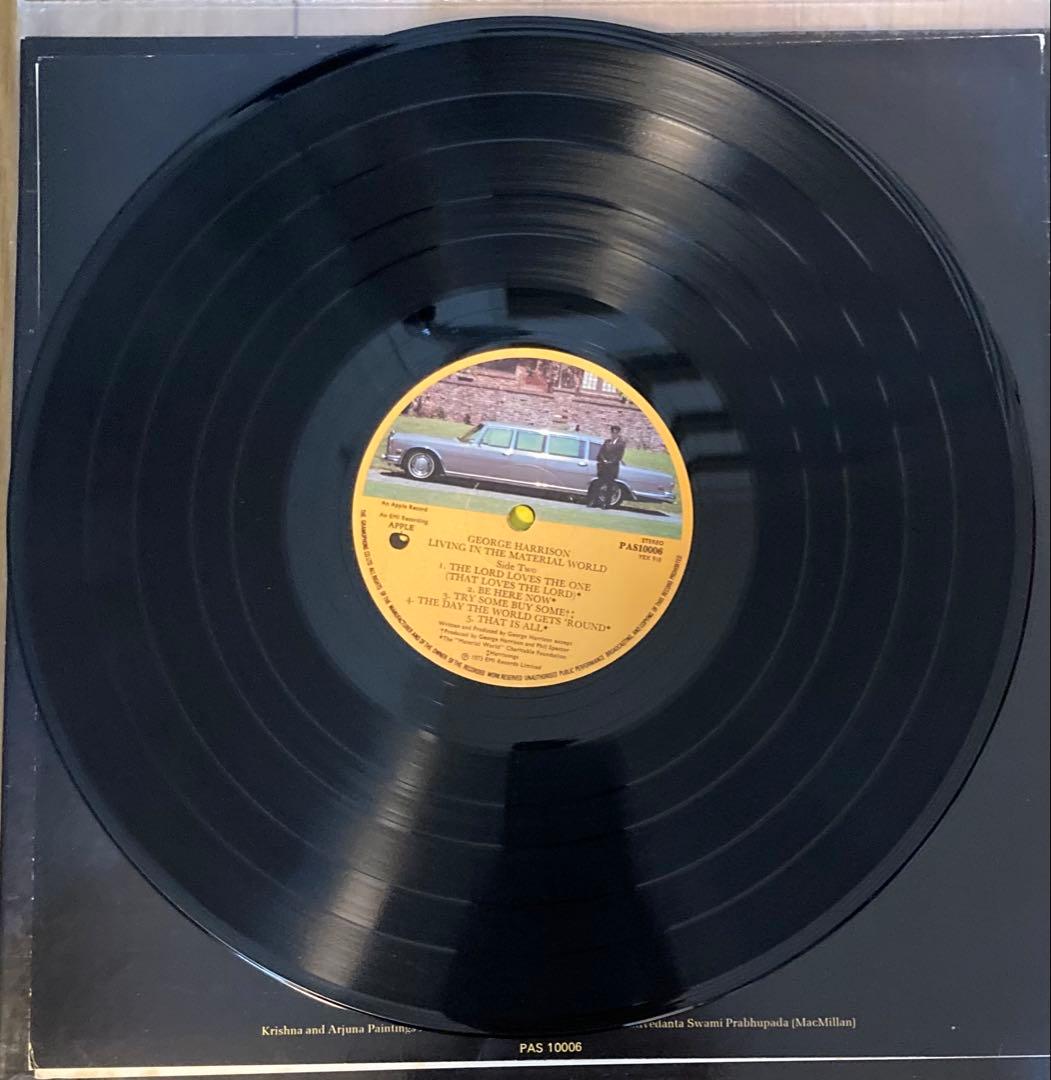 UKオリジナルMaterialジョージハリスンBeatlesビートルズレコード
