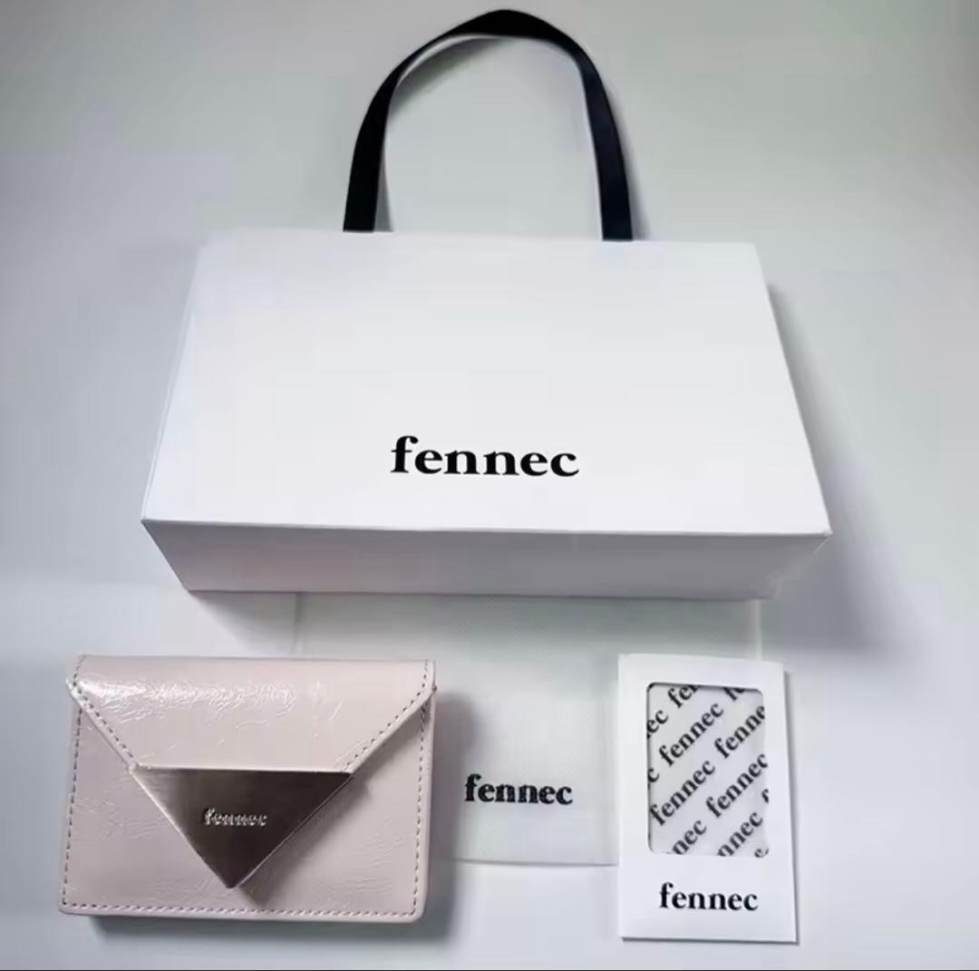 fennec 薄ピンク 三つ折り財布