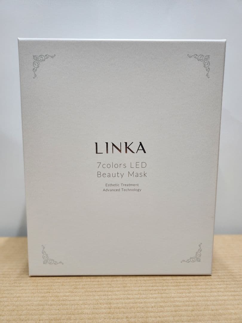 LINKA 7色LED美顔マスク 光美容器 箱付 フェイスケア エイジングケア