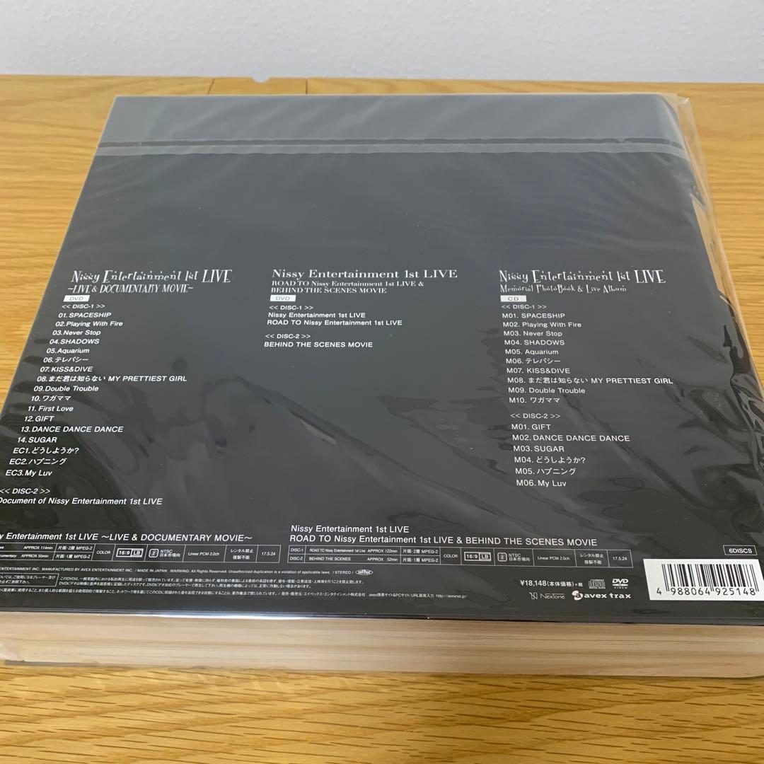 Nissy盤　Nissy Entertainment 1st LIVE DVD