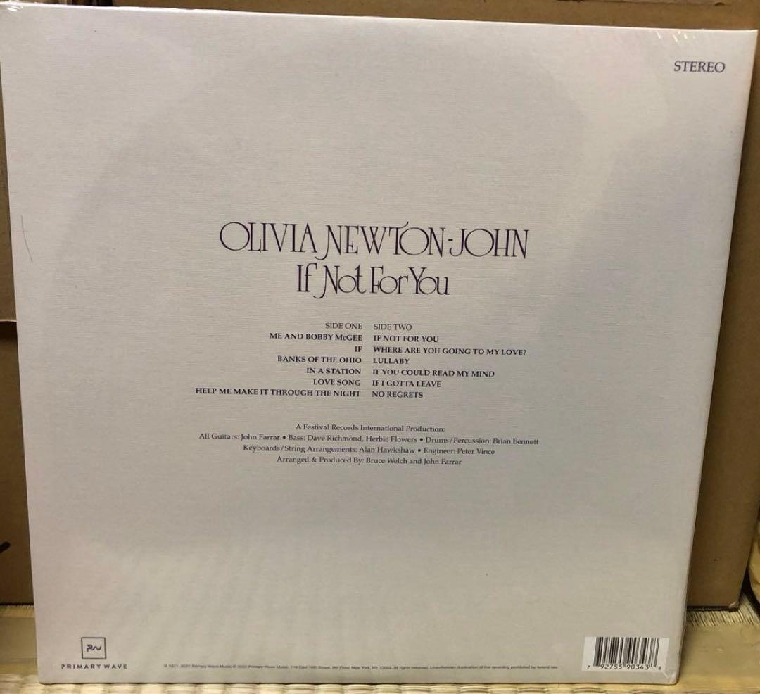 レア⭐︎新品 OLIVIA NEWTON-JOHN レコード LP 50周年記念盤