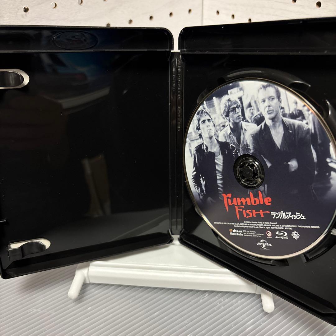 【中古】【廃盤】【国内盤】ランブルフィッシュ('83米)ブルーレイ