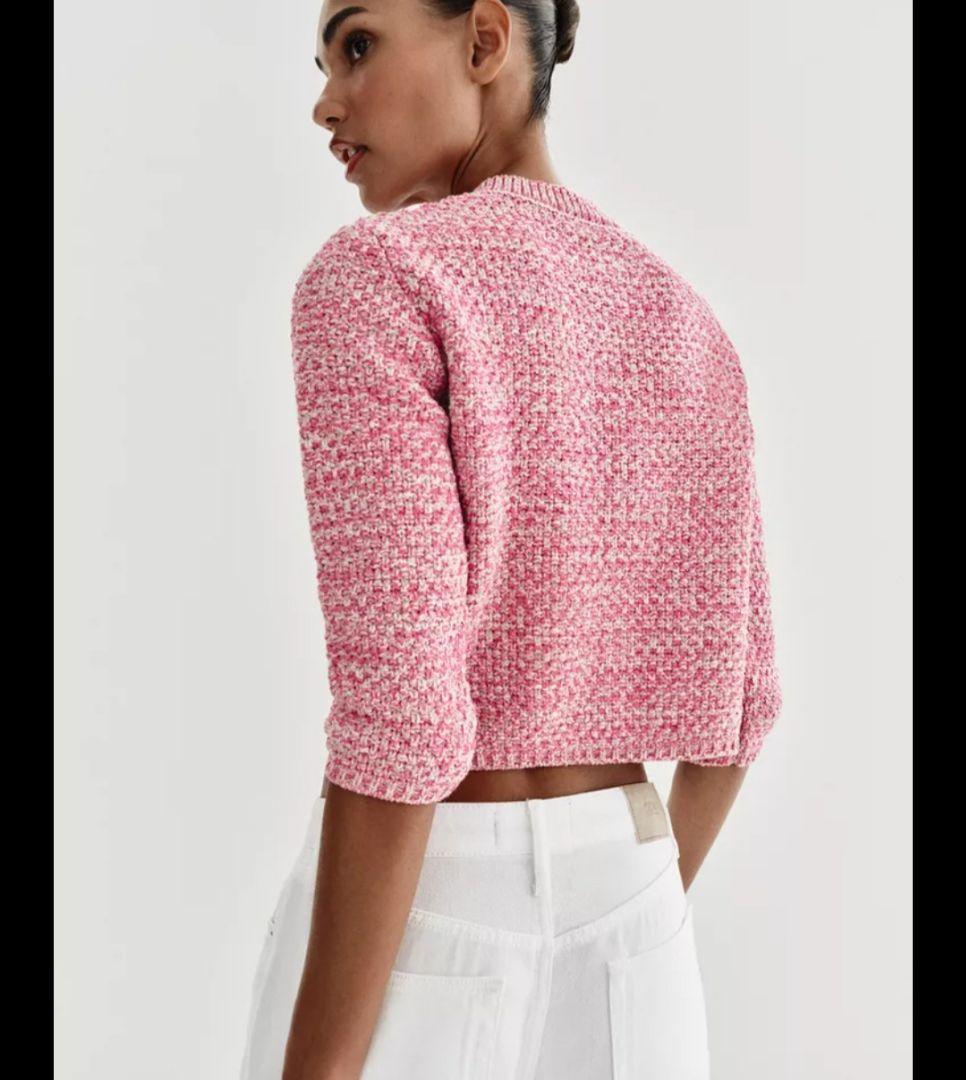 未使用✨完売✨3/4 レングス　スリーブ　ニット　カーディガン　ZARA ザラ