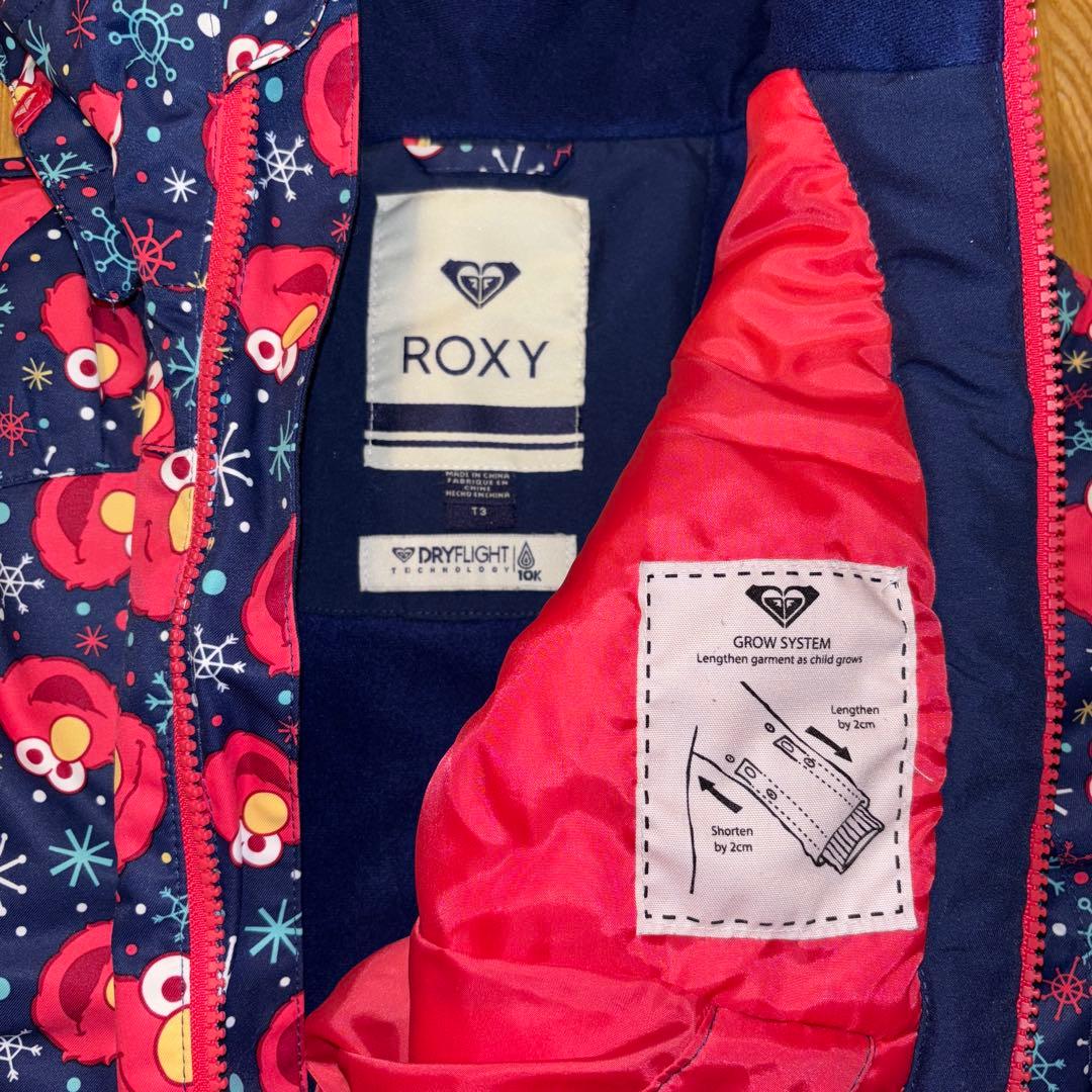 ROXY エルモ柄 スキーウェア 子ども用　3T