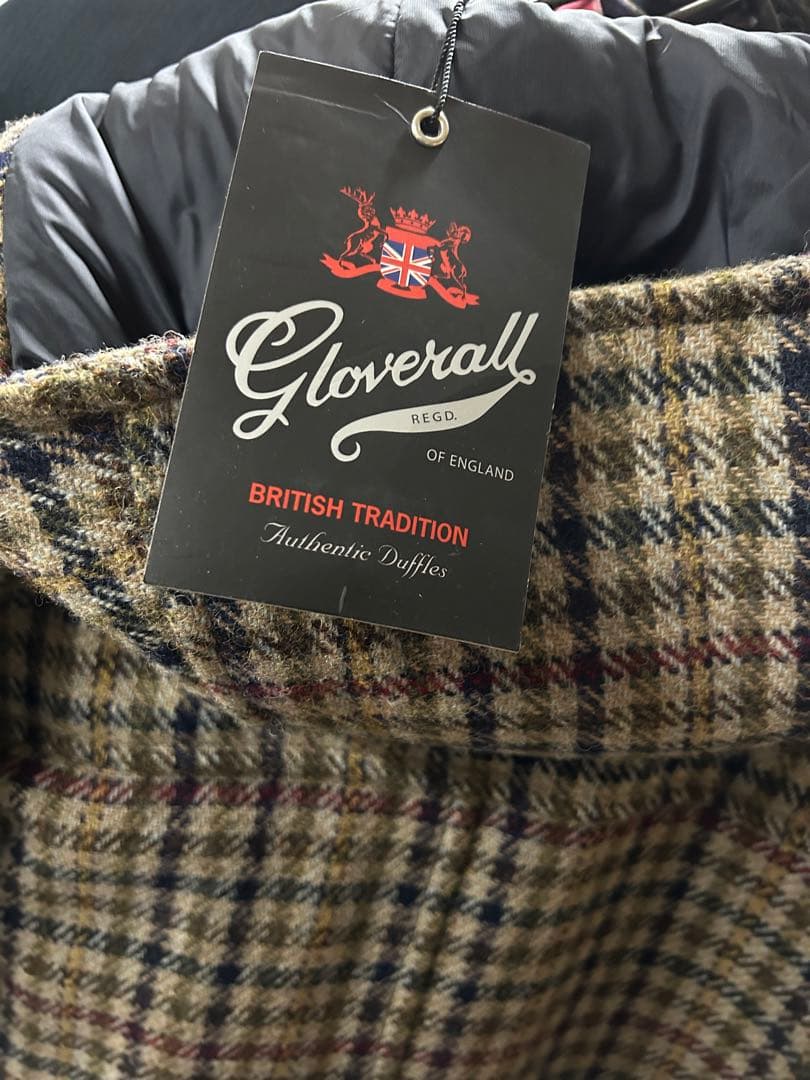 グローバーオール Harris Tweed ダッフルコート 100%ウール