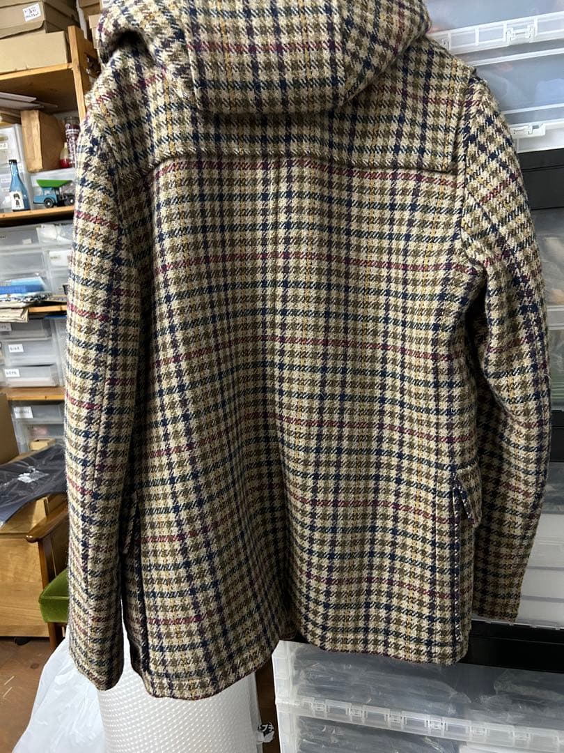 グローバーオール Harris Tweed ダッフルコート 100%ウール