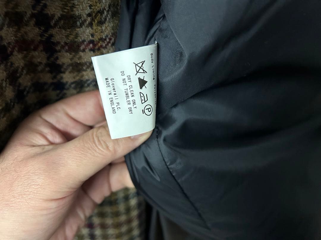 グローバーオール Harris Tweed ダッフルコート 100%ウール