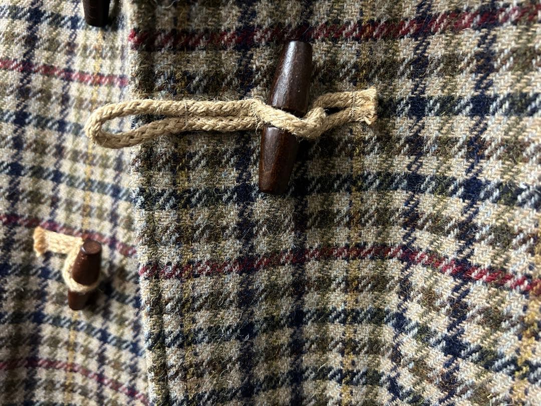 グローバーオール Harris Tweed ダッフルコート 100%ウール