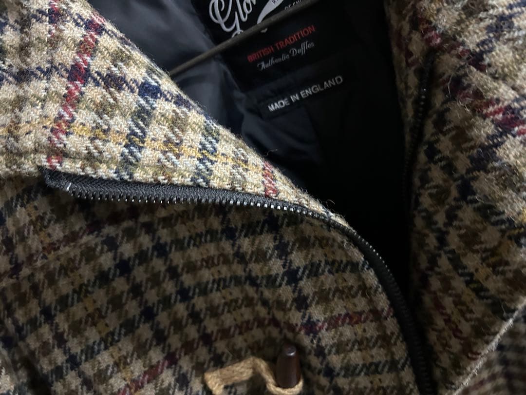 グローバーオール Harris Tweed ダッフルコート 100%ウール