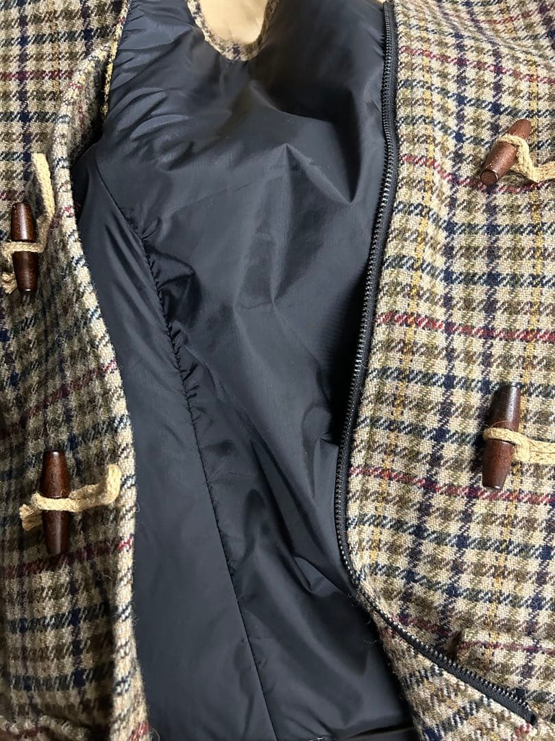 グローバーオール Harris Tweed ダッフルコート 100%ウール