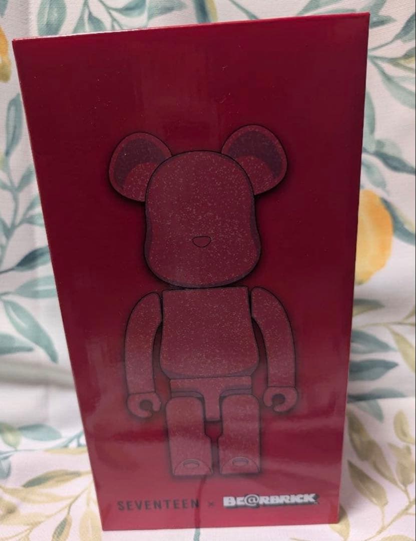 トレカ付 SEVENTEEN セブチBE@RBRICK 400% WOOZIウジ
