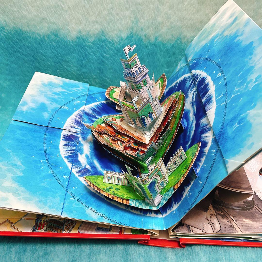 【希少本】ワンピース ONE PIECE　飛び出す絵本　初版　しかけ絵本