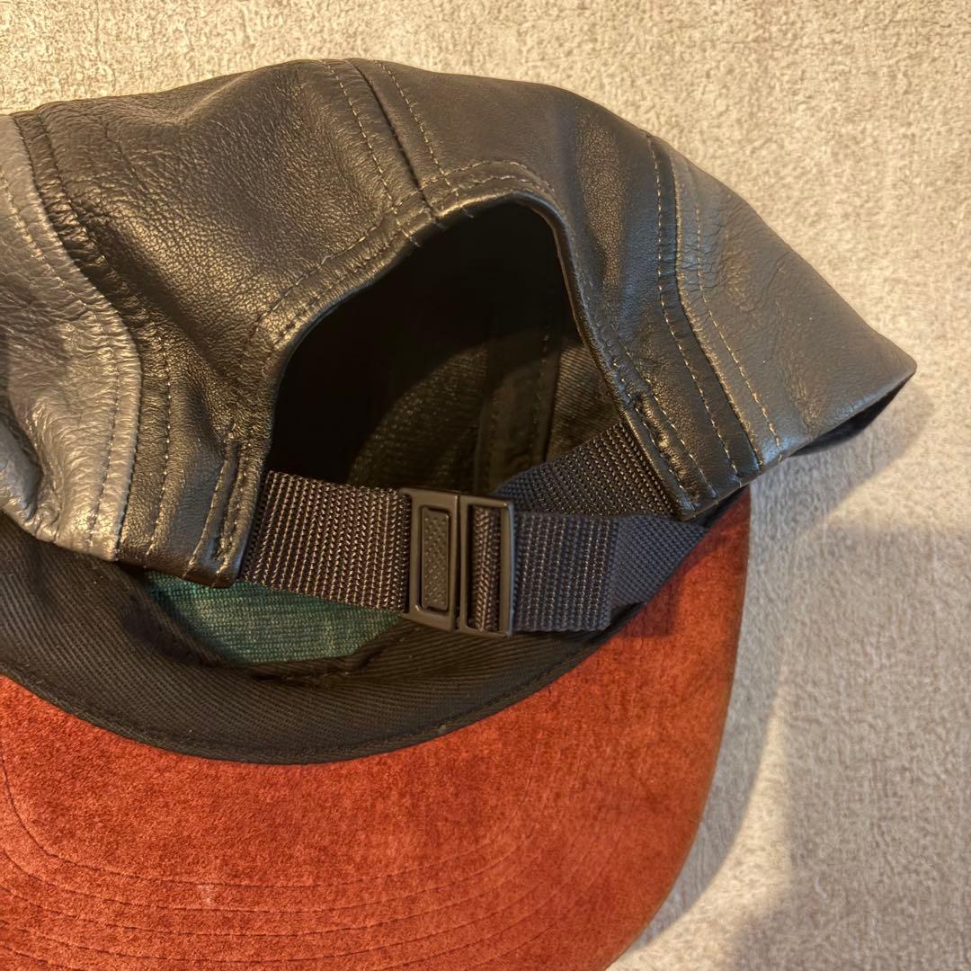 帽子 Supreme Leather / Suede 5 Panel Camp Cap