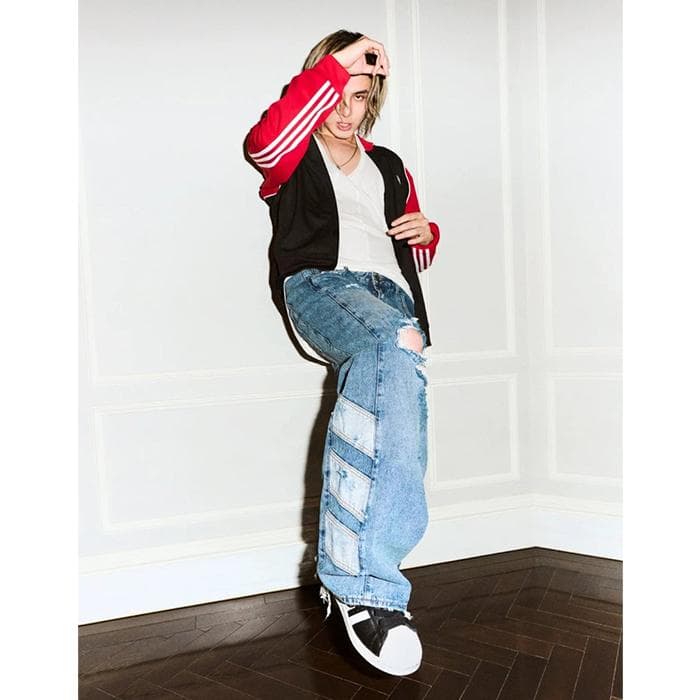 adidas 藤井風 着用デニムパンツ 新品未使用 30インチ