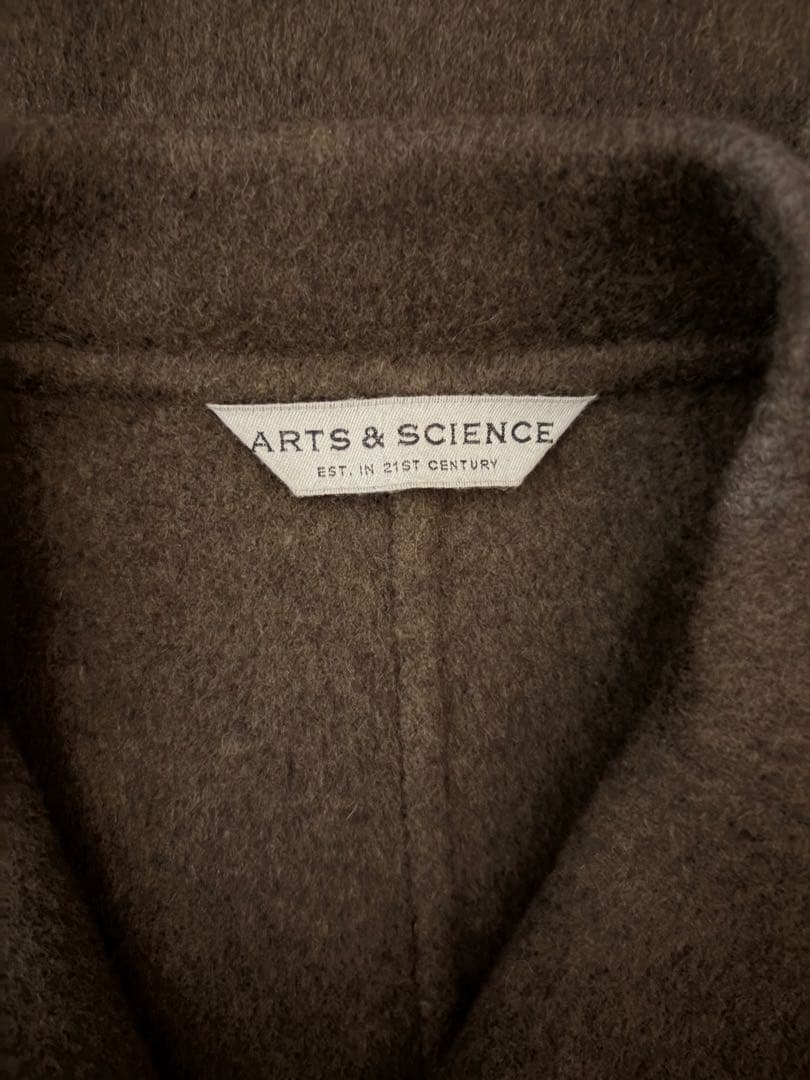ARTS＆SCIENCE ユニセックスジャケット ダブルフェイス　オリーブ