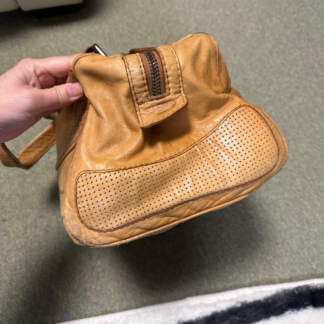 DIESEL レザーボストンバッグ