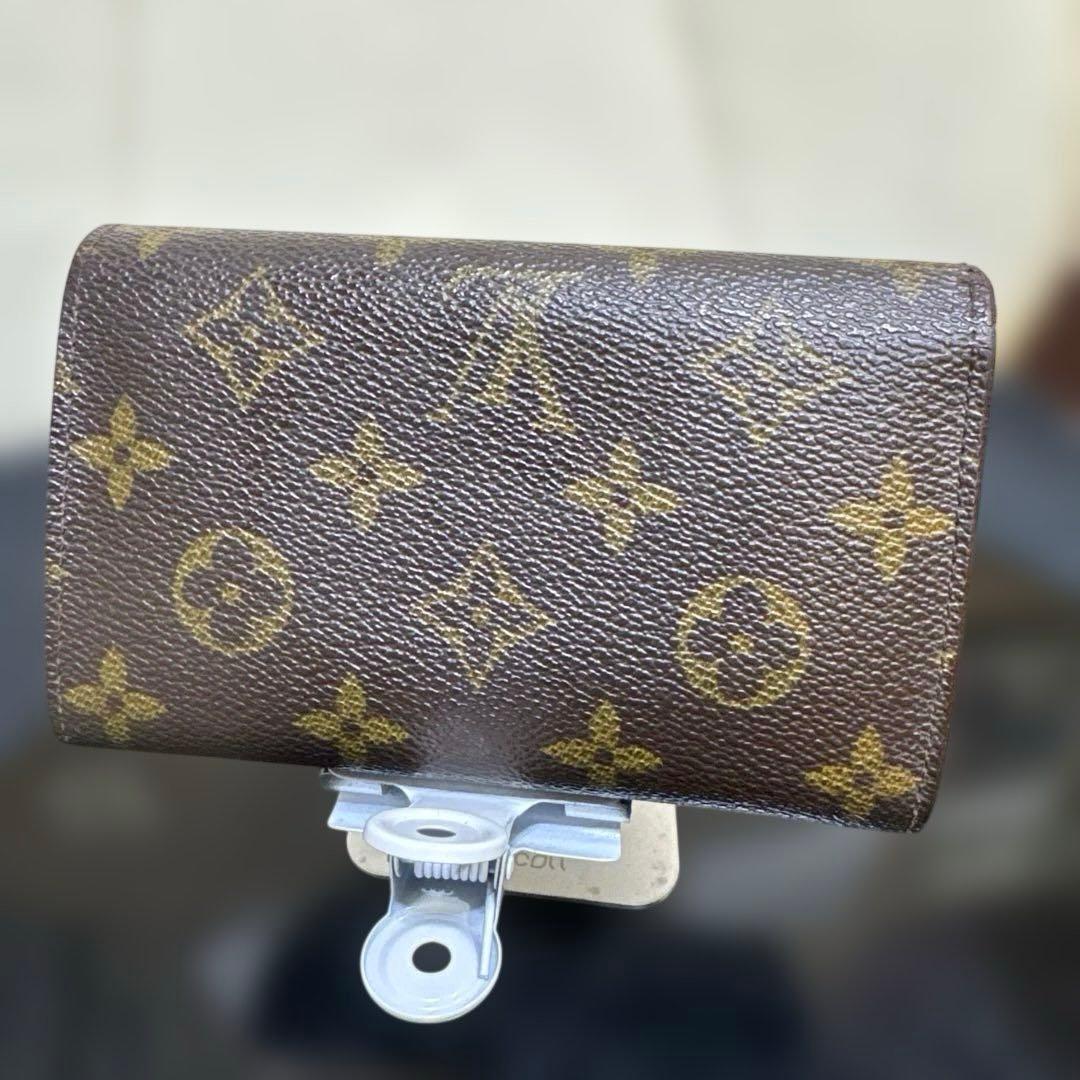⑩☆優良品/後期型・カードポケットあり ☆ モノグラム♪Ｌ字型ファスナー財布