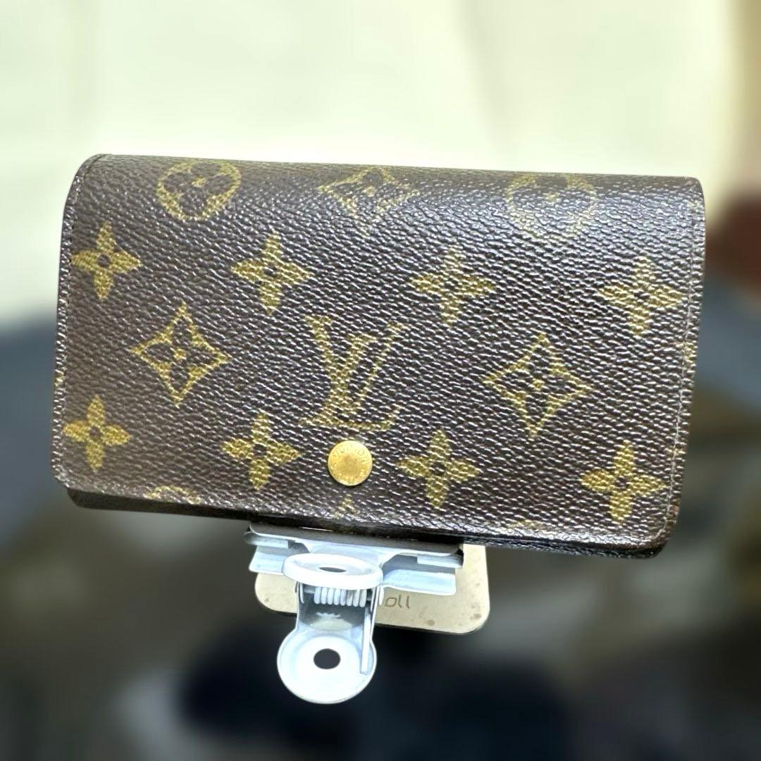 ⑩☆優良品/後期型・カードポケットあり ☆ モノグラム♪Ｌ字型ファスナー財布