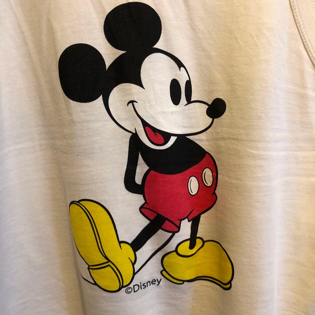 ドルチェアンドガッパーナ　名品　ミッキーマウス バックロゴ 身幅47着丈66