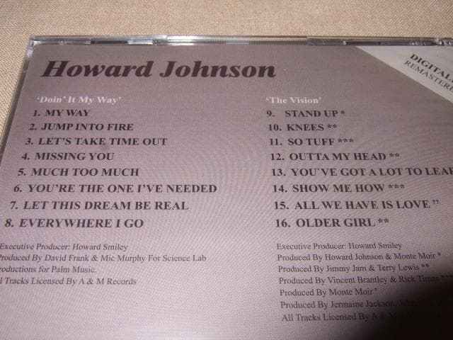 HOWARD JOHNSON,新品未開封,ハワード・ジョンソン,ナイトフライト