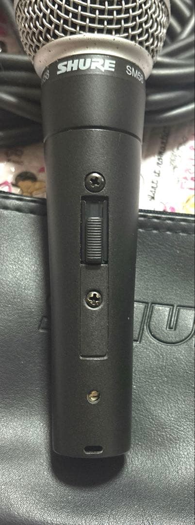 SHURE ボーカリスト用　ダイナミックマイクSM58