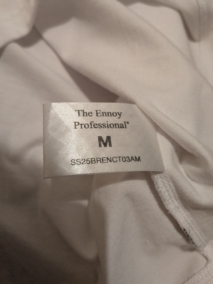 The Ennoy Professional ennoy ホワイト Tシャツ M