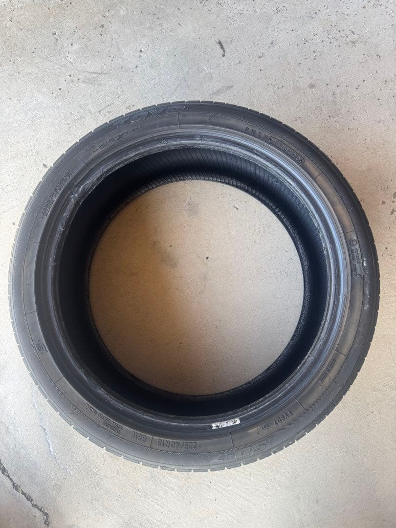 TOYO SD-7 225/40R18 4本セット　2020年製