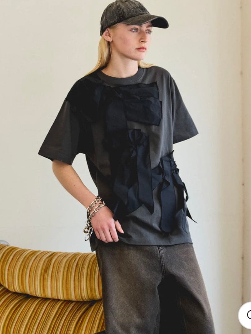 新品未使用　MAISON SPECIAL オーバーサイズTシャツ 黒
