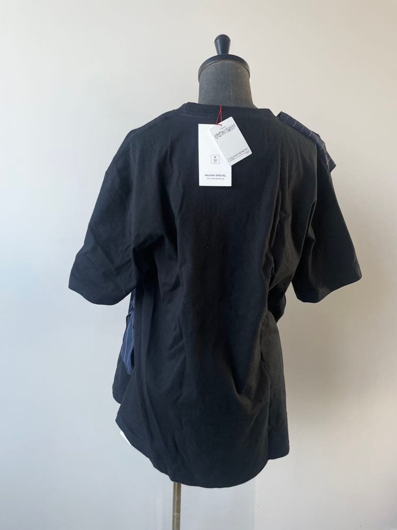 新品未使用　MAISON SPECIAL オーバーサイズTシャツ 黒