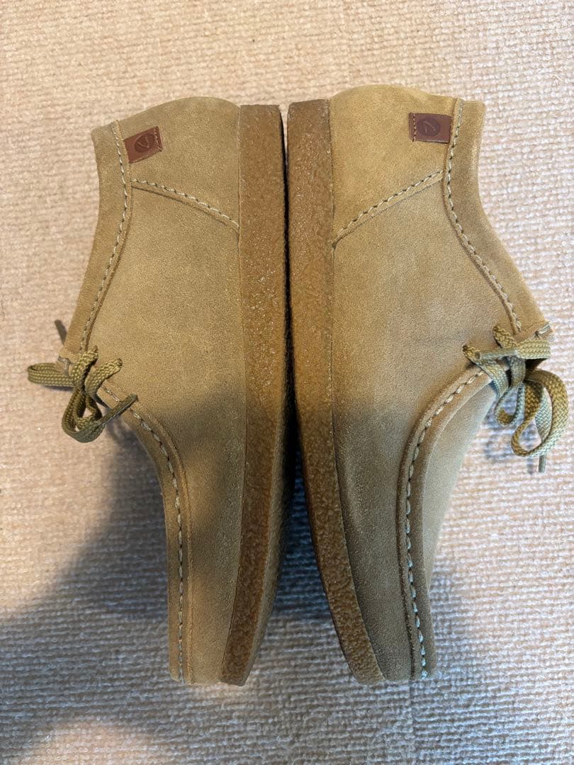 美品　Clarks クラークス　ワラビーシェイカーIIラン　25.5cm 箱あり