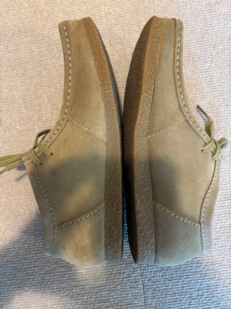 美品　Clarks クラークス　ワラビーシェイカーIIラン　25.5cm 箱あり