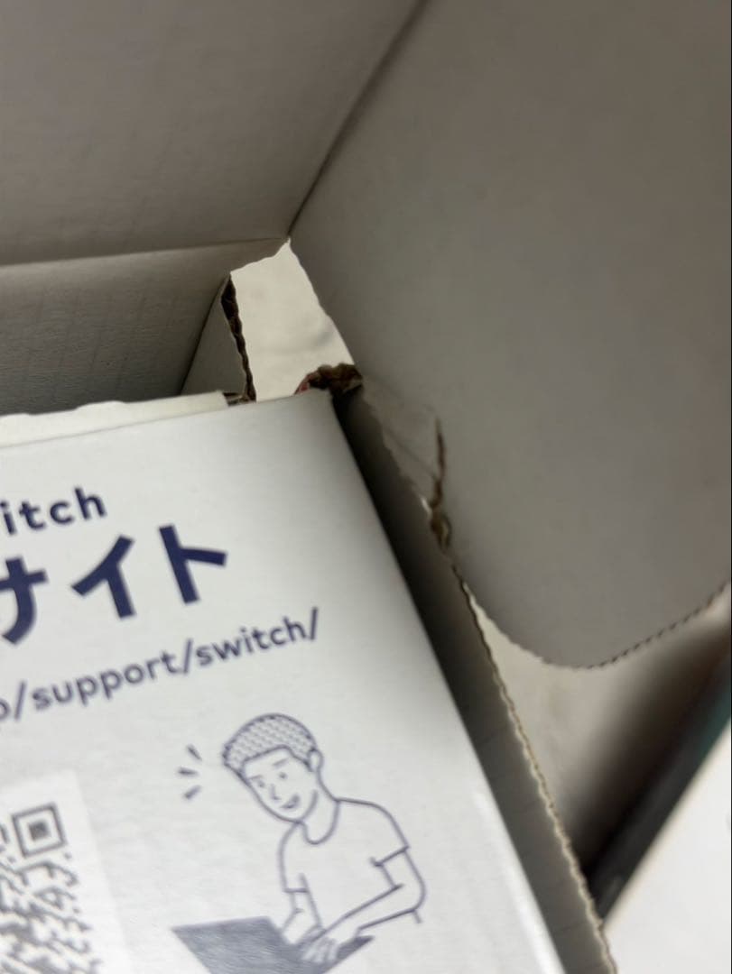 【ジャンク品】箱付き Nintendo switch 充電グリップセット
