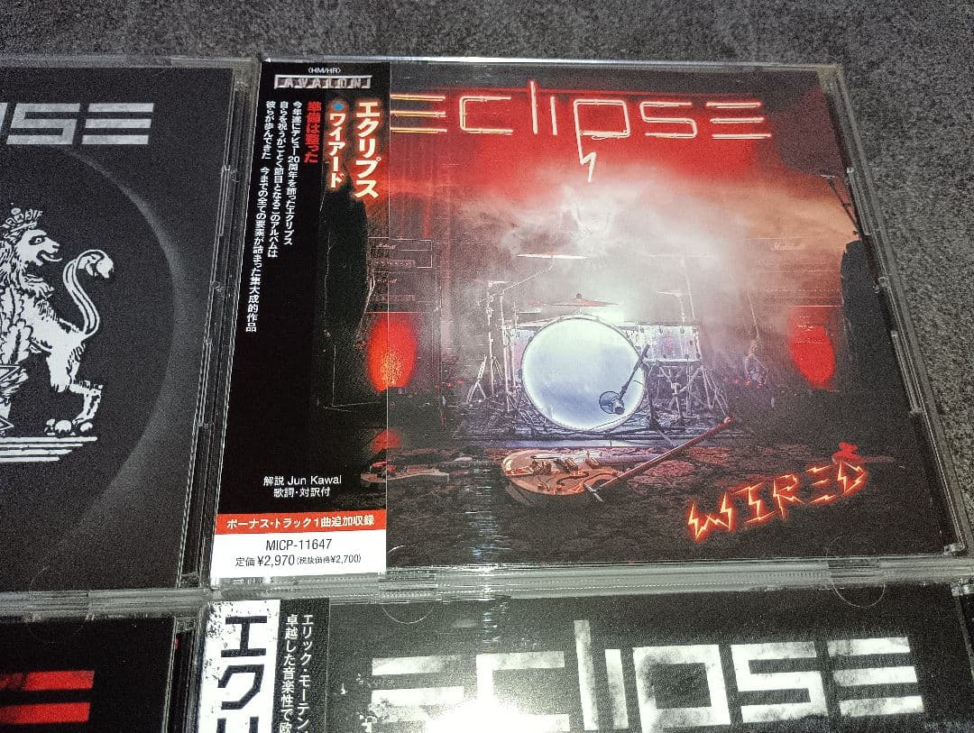 日本盤 Eclipse CD アルバム 4枚セット 北欧 ロック
