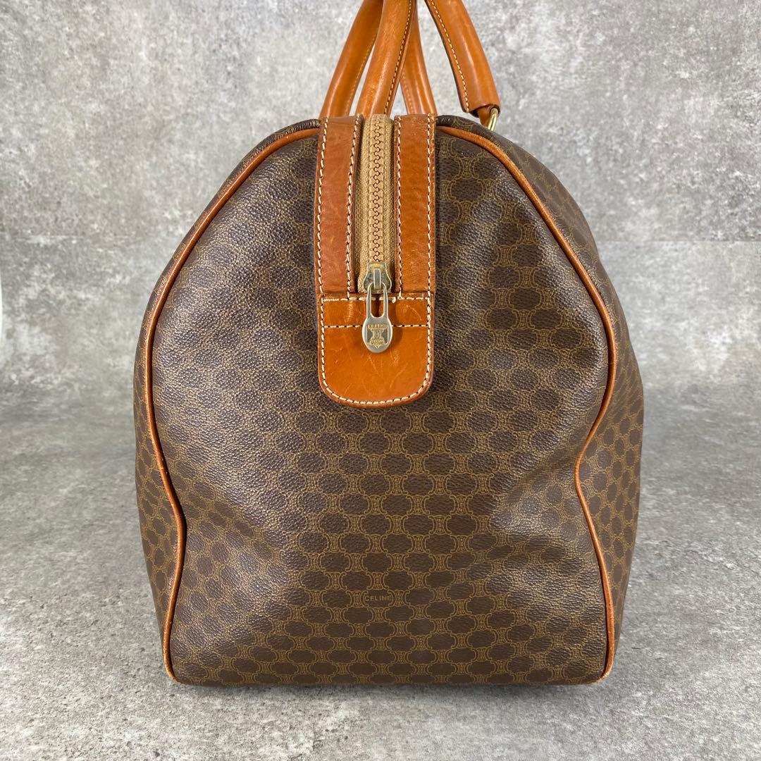 ヴィンテージ CELINE セリーヌ マカダム柄 トリオンフ ボストンバック