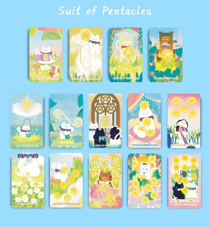 【正規品タロットカード】レア✨クラウドファンディング完売✨魔法の猫たちのカード
