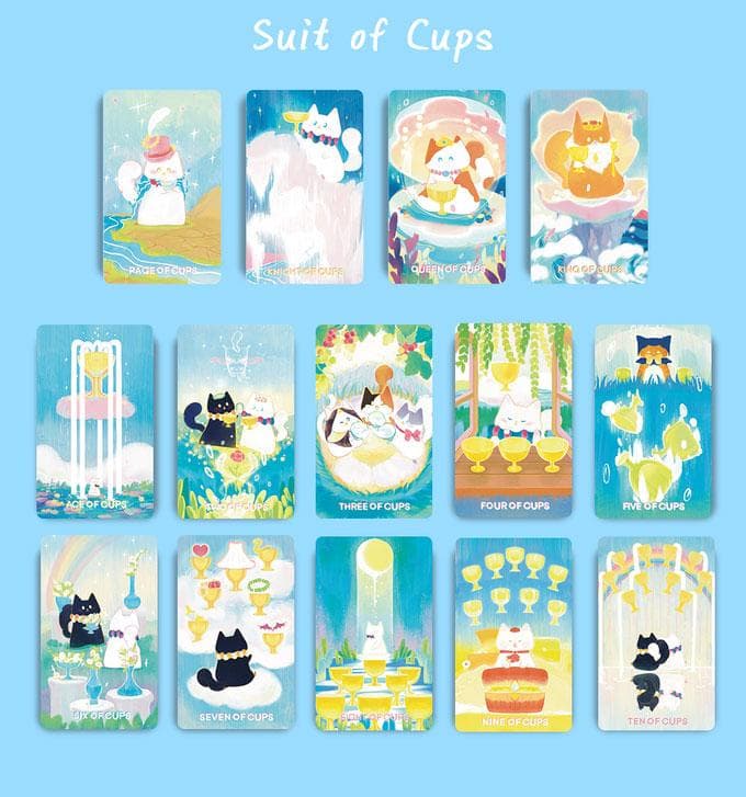 【正規品タロットカード】レア✨クラウドファンディング完売✨魔法の猫たちのカード