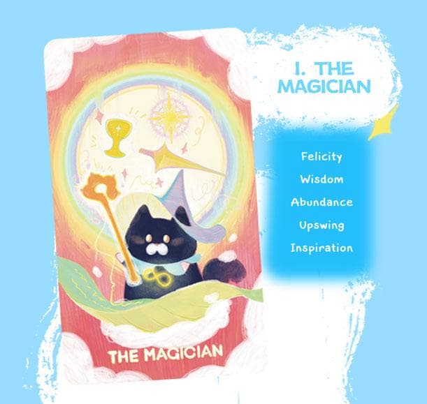 【正規品タロットカード】レア✨クラウドファンディング完売✨魔法の猫たちのカード