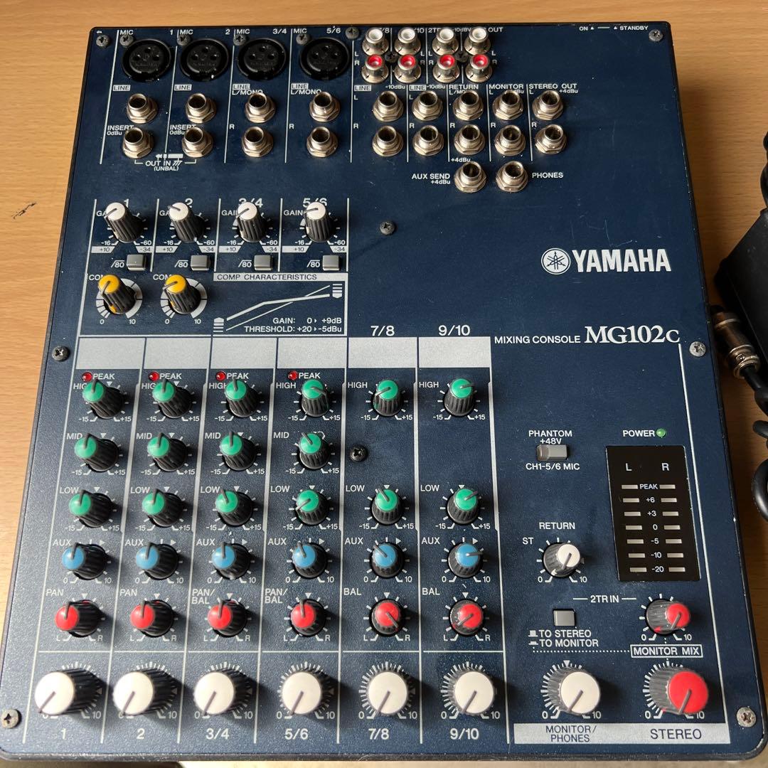 YAMAHA MG102c アナログミキサー