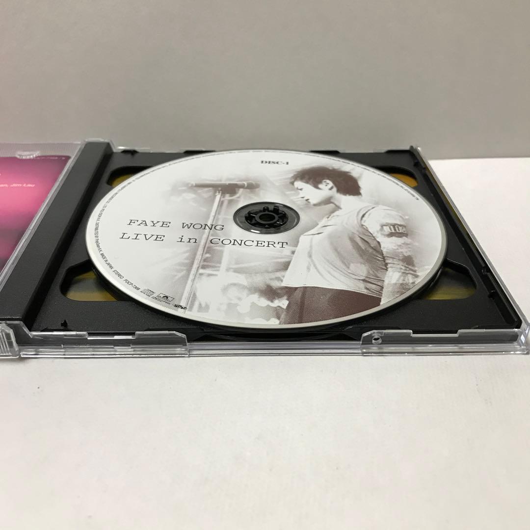 日本盤CD フェイ・ウォン/ライヴ・イン・コンサート