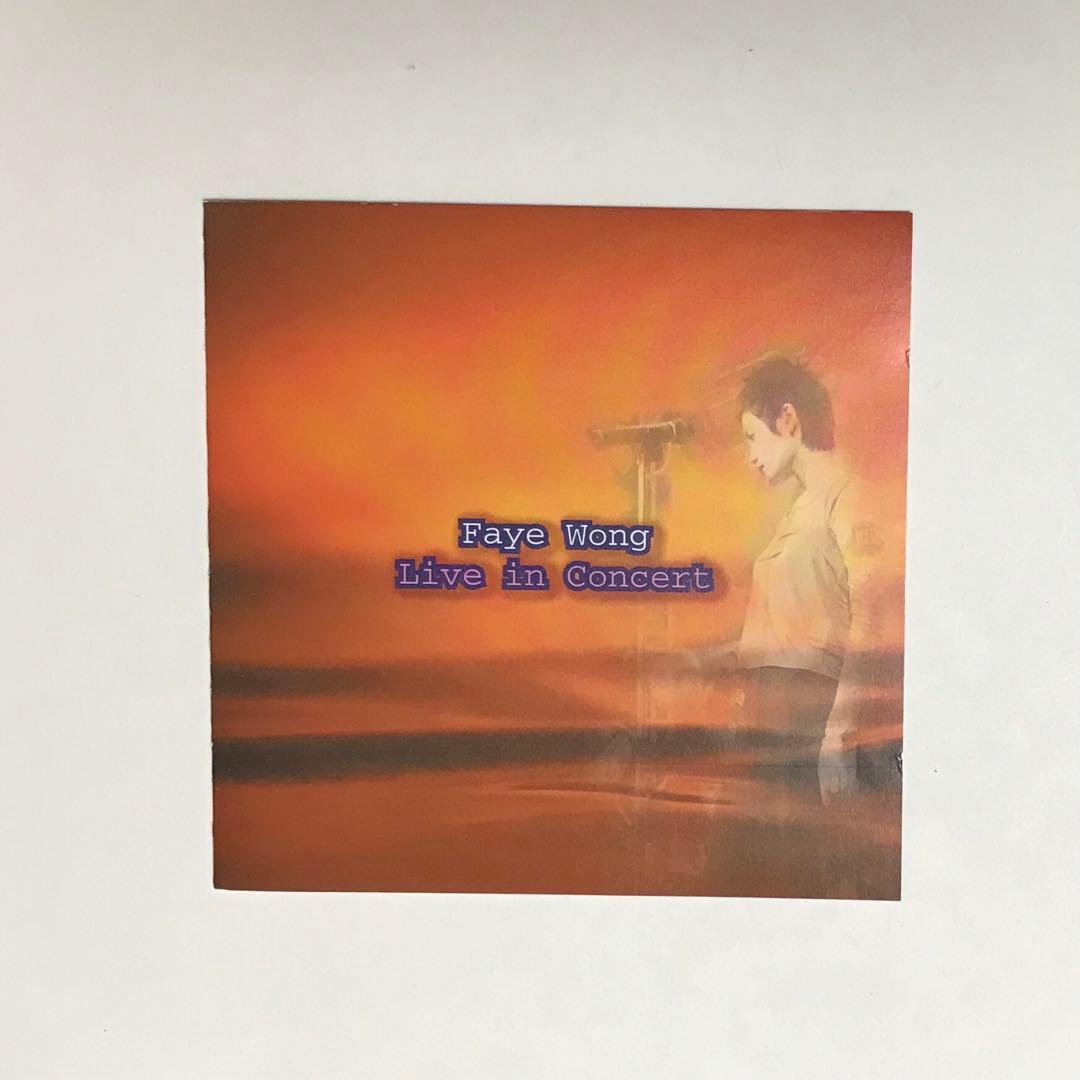 日本盤CD フェイ・ウォン/ライヴ・イン・コンサート