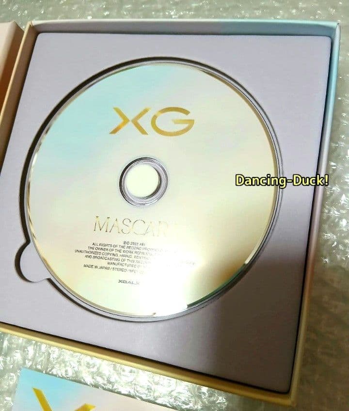 MASCARA CD 開封済み トレカのみなし XG 未使用品