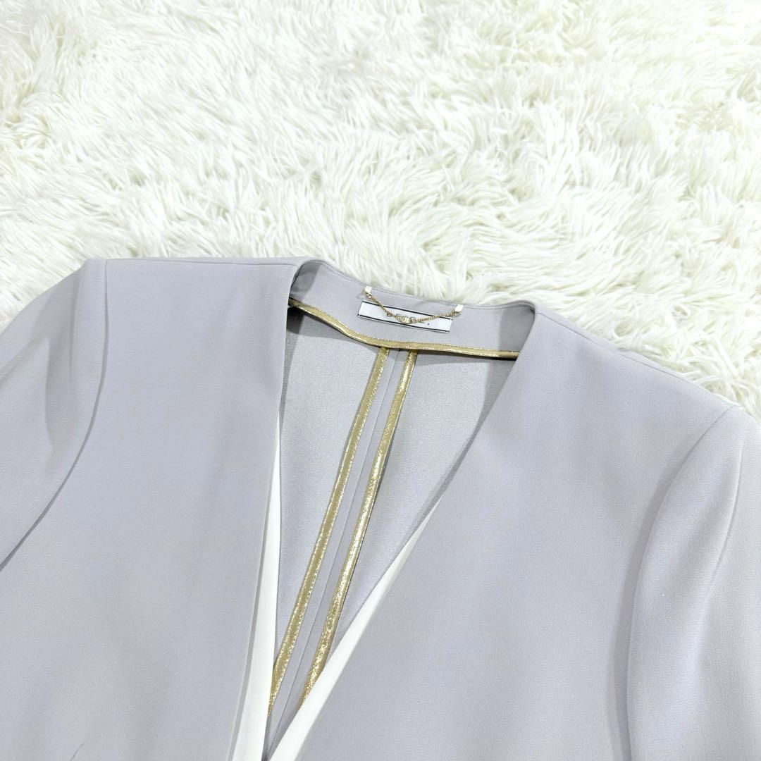 BEIGE, CINDYシンディ、ダブルカラージャケット
