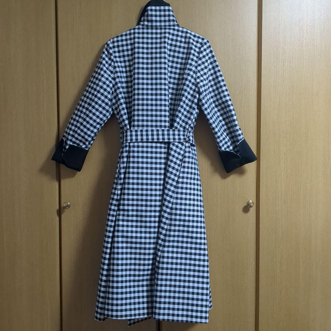 極美品 JENNE ジェンヌ ライナー付きチェックトレンチコート Ｍサイズ