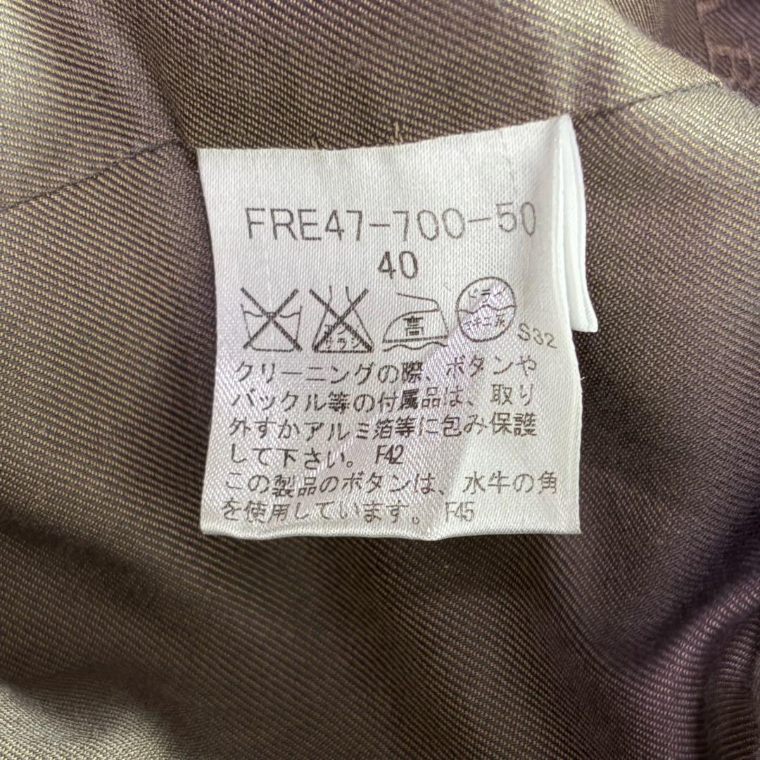 希少サイズ40✨バーバリーブラックレーベル トレンチコート モノグラム裏地ホース