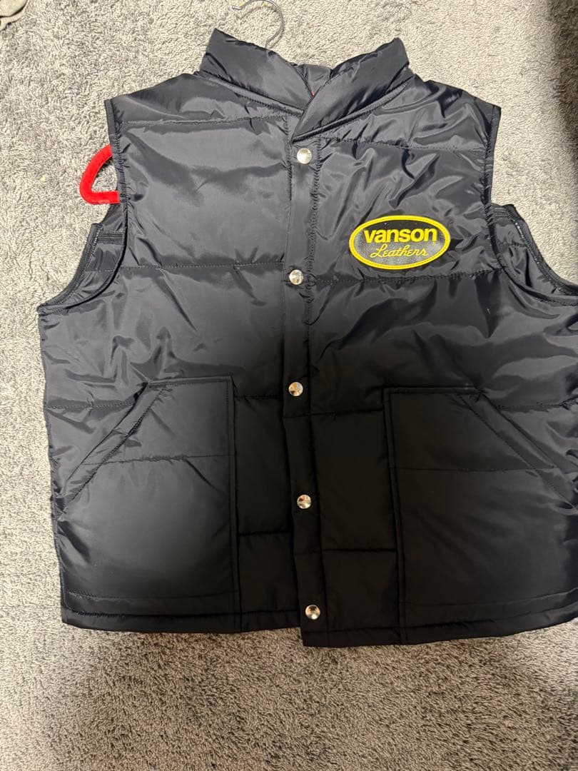 新品　VANSON×MASSES NYLON VEST