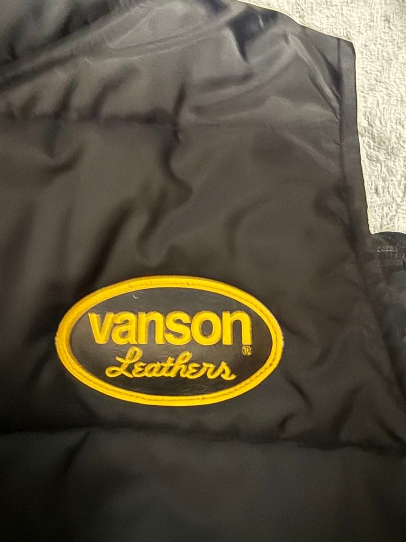 新品　VANSON×MASSES NYLON VEST