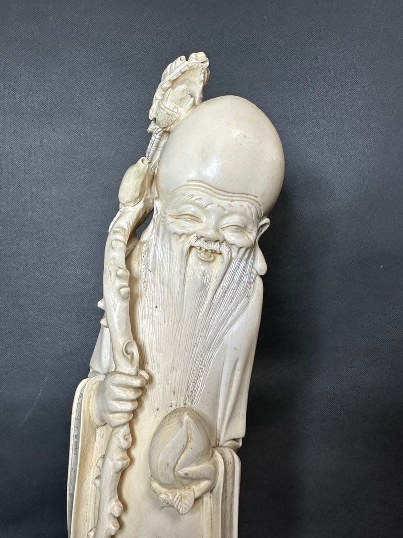 専用　寿老人　七福神　仏教美術　天然素材　置物　飾り物　古美術品　 細密細工