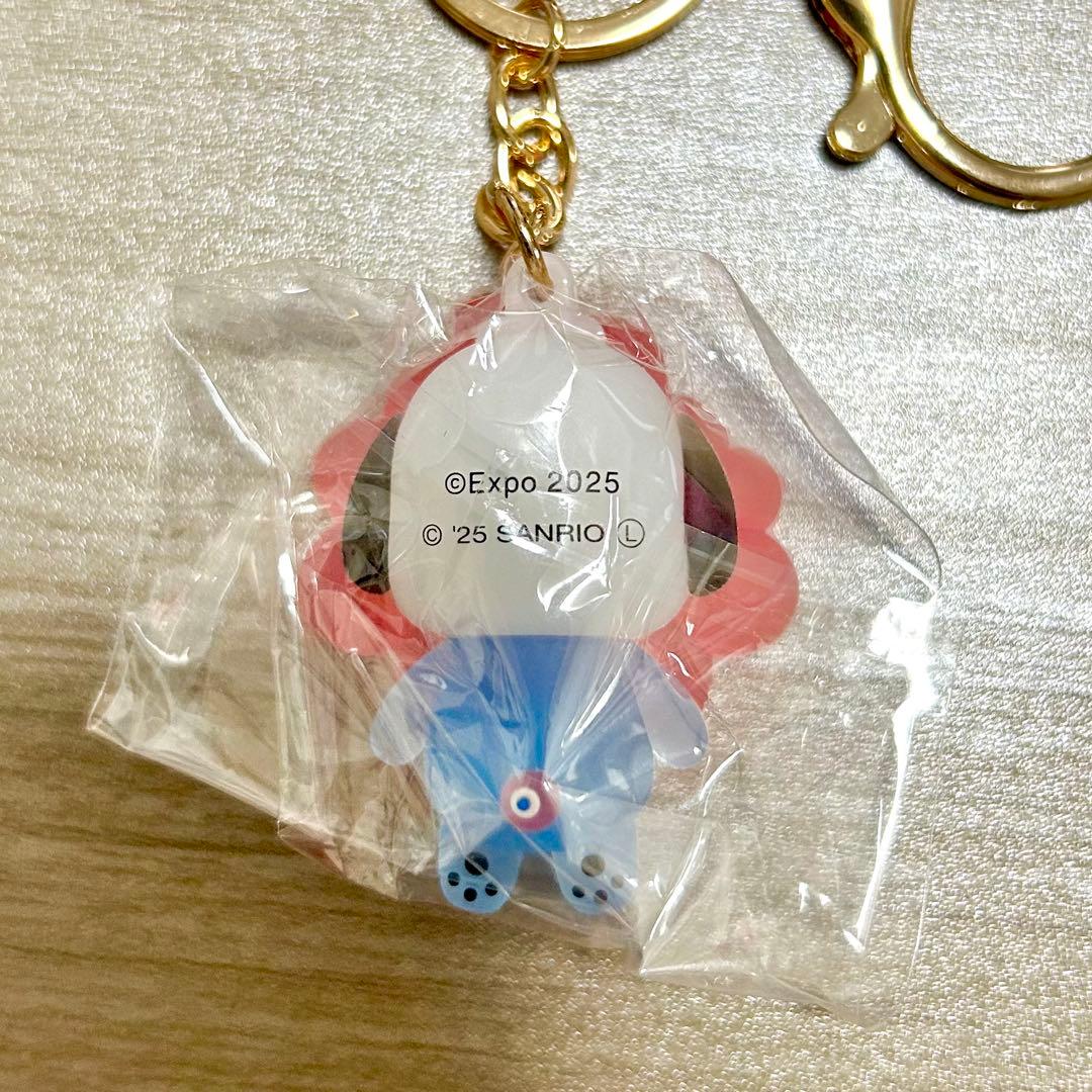 EXPO2025サンリオ ミャクミャク クリアキーホルダー 全７種　コンプリート