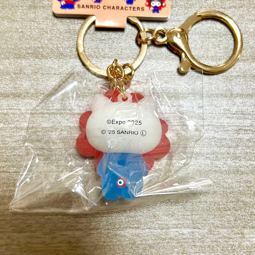 EXPO2025サンリオ ミャクミャク クリアキーホルダー 全７種　コンプリート